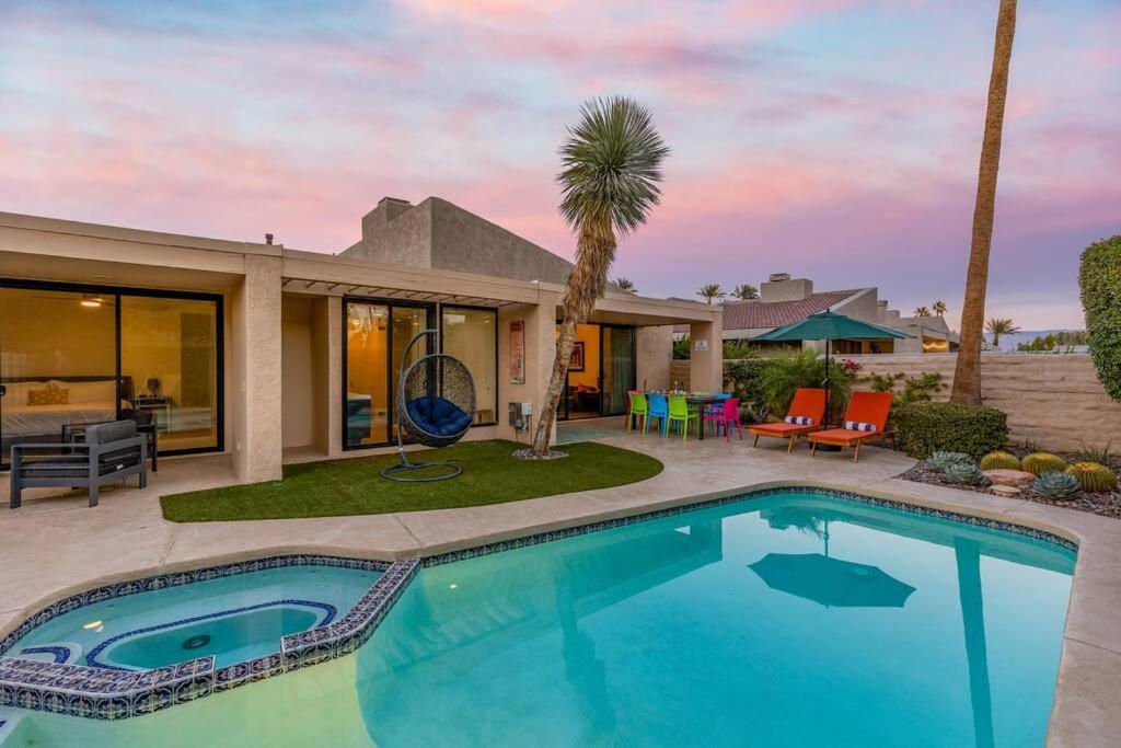 The Sunset House Pool & Spa Palm Springs Esterno foto