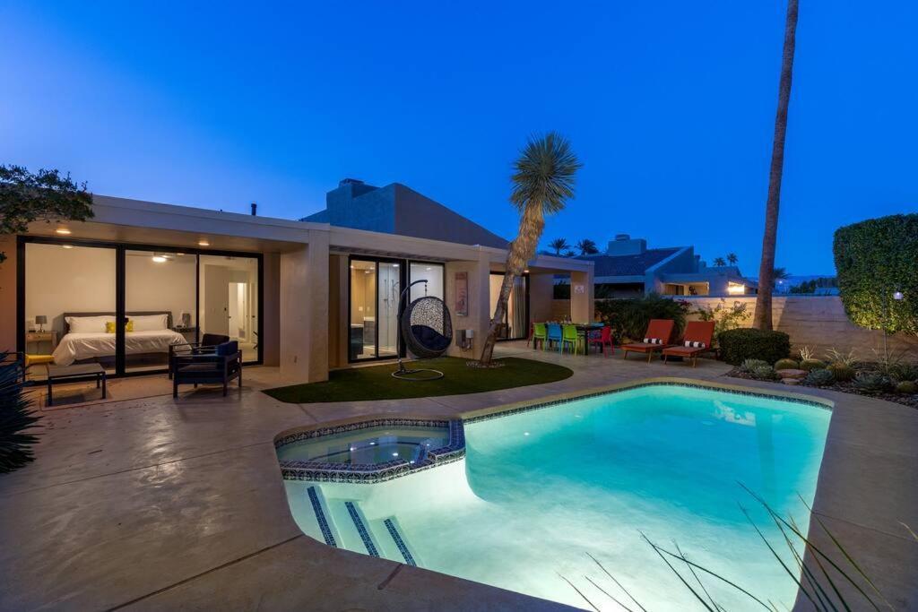 The Sunset House Pool & Spa Palm Springs Esterno foto