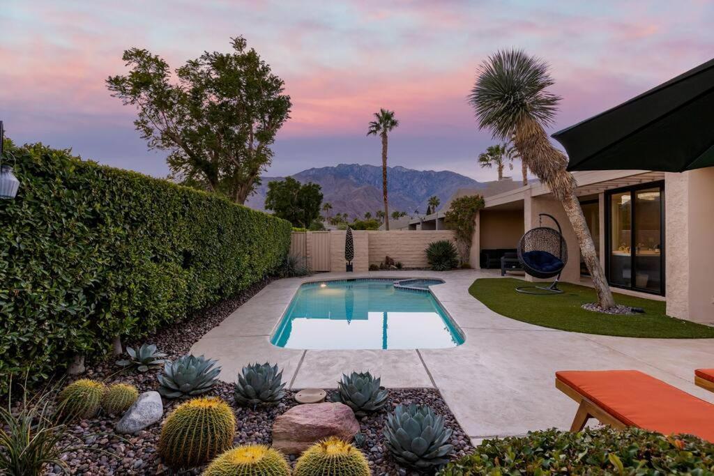 The Sunset House Pool & Spa Palm Springs Esterno foto