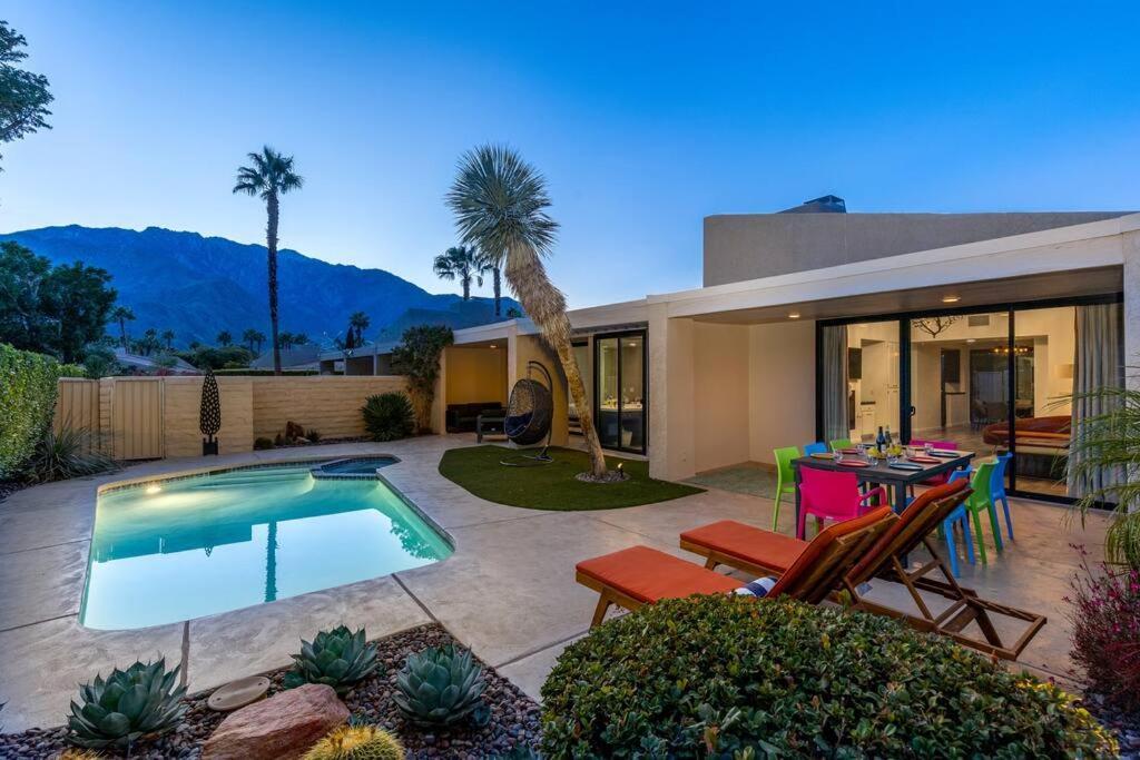 The Sunset House Pool & Spa Palm Springs Esterno foto
