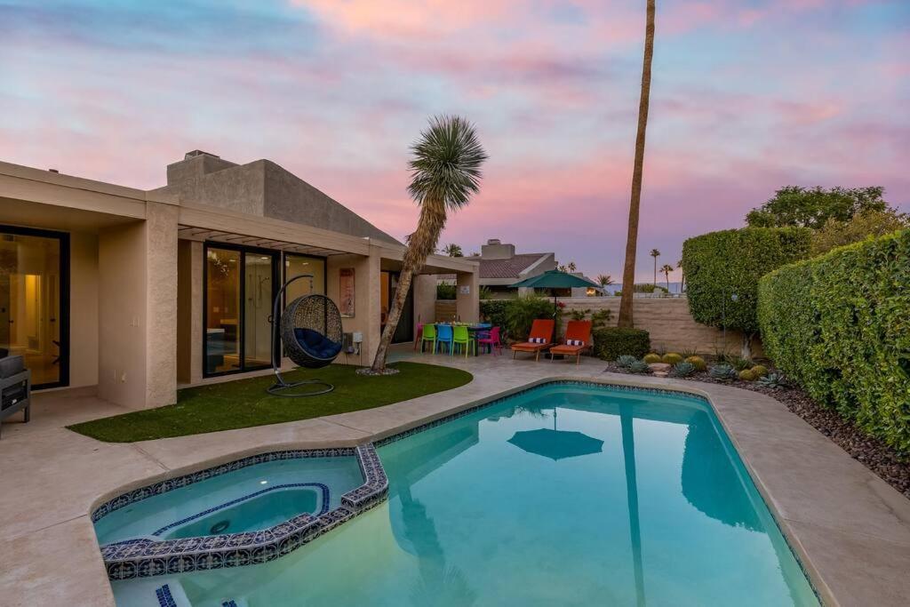The Sunset House Pool & Spa Palm Springs Esterno foto